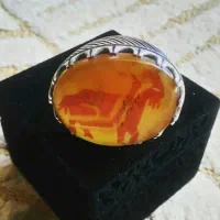 انگشتر عقیق شجر سلیمانی