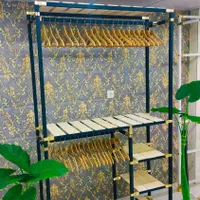 دکور لباس/قفسه رگال جا لباسی/استند/طبقه چوب ویترین|فروشگاه و مغازه|شیراز, دباغ خانه|دیوار