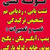 نشت یابی.ردیابی نم.تعمیرات پمپ.ابگرمگن.لوله کش