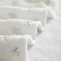 پتو ژله ای نقره کوب ۴ فصل برفی ، بادکنکی ، روح