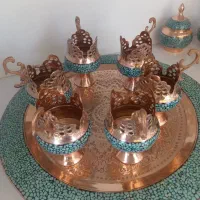 ست چای خوری فیروزه شده