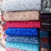 پتو مخملی قلبی