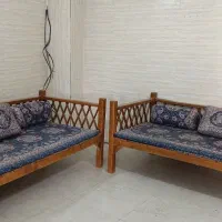 تخت باغی با لوازم کامل