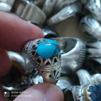 انگشتر نقره فیروزه نیشابور