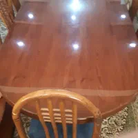 میز نهار خوری 8 نفره چوب و نو
