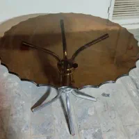 میز ناهار خوری شیشه ای
