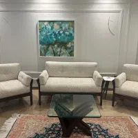 مبلمان برند چوبکده نیم ست ۴ نفره