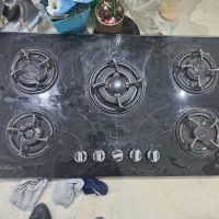 هود و گاز و درب وصفحه کابینت