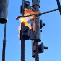 جوش سربه سر میلگرد