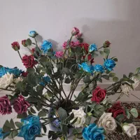 گل رز|گل مصنوعی|ملارد, |دیوار