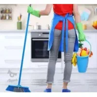 نظافت منزل خانم