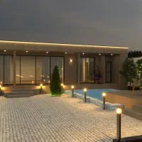 باغ نیمه ساخته زیار ،اندلان بر خیابان کشاورز