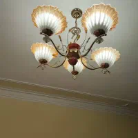 لوستر پنج شاخه 3 عدد