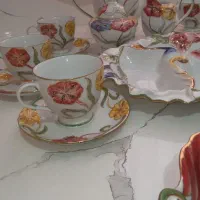 صبحانه خوری و شیرینی خوری چینی ۲۲ تیکه