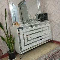 آینه کنسول میز تی وی آینه ایی