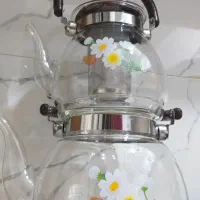کتری قوری  پیرکس باجعبه