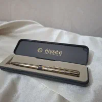 خودکار الیسه elysee اصل ست تک روکش طلا