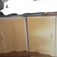 کابینت زمینی و هوایی با سینگ دوقلو