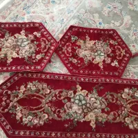 رو میزی مخمل سنگ کاری شده