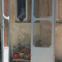 درب و چهارچوب توری با چوب روسی