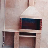 کاشیکاری منزل نما استخر پله وموزایک حیاط وغیره