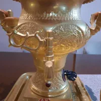 سماور کنده کاری قدیمی