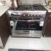 اجاق گاز ۵ شعله فر دار پیلوت