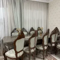 میز غذا خوری چوب گردو