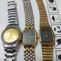 سه عدد ساعت ژاپنی سیتیزن سیکو۵ الگانس