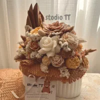 باکس گل/ باکس گل شمعی/ کندل باکس / شمع