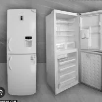 یخچال نیمه فریزر بدون برفک الکترو استیل