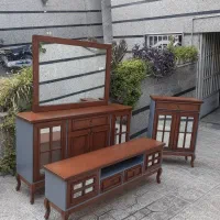 مدل جذاب میز آینه کنسول جاکفشی مدل خورشید