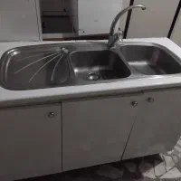 کابینت ام دی اف.گاز و سینگ.منقل بزرگ