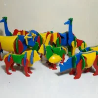 باغ وحش ساختنی سه بعدی