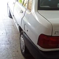 پراید سفید ۸۷ دوگانه کارخانه