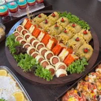 تهیه انواع فینگرفود وخوراک ومینی ساندویچ