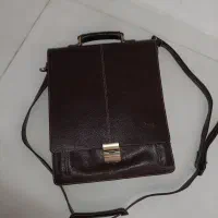 کیف اداری  دانشجویی چرم طبیعی رمز دار