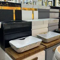 آینه تاچ روشویی bak layatکابینتی ست روشویی،فرنگی