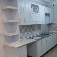کابینت آماده رنگ بتن کد ۸۰۵۱