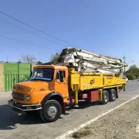 اجاره پمپ دکل پمپ بتن  فروش بتن اماده