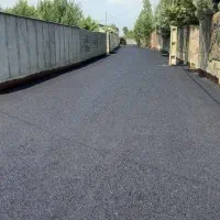 آسفالت قیرگونی تراشه زیرسازی محوطه ایزوگام