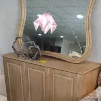 اینه و کنسول فرانسوی چوب راش