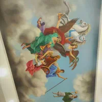 نقاشی سقفی و دیواری