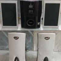 اسپیکر سه تیکه و دو تیکه « هردو بلوتوث دارد »