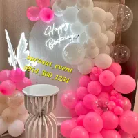 تم تولد بادکنک آرایی دیزاین افتتاحیه قیمت‌ مناسب