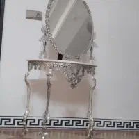 اینه شمعدان  چوب تخت