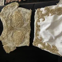 لباس مجلسی ونامزدی  شیک زیبا سایز ۳۶.