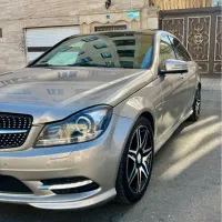 بنز c200 مدل ۲۰۰۸ فیس ۲۰۱۴ بدون رنگ