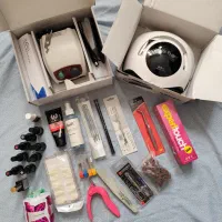 وسایل کاشت ناخن کاملا نو