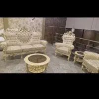 مبل و غذاخوری سلطنتی نو خرید قدیم در انبار بوده